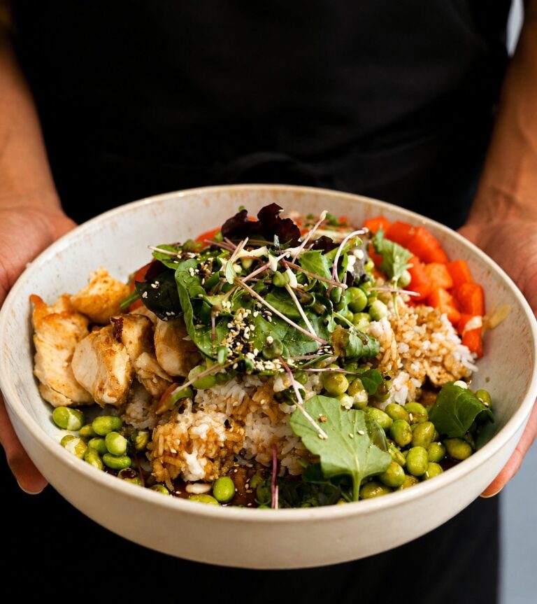 mellow Bowl, frisch angerichtet